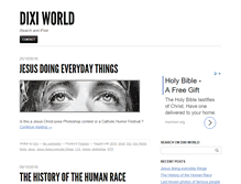 Tablet Screenshot of dixiworld.com
